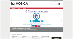 Desktop Screenshot of mobica.com.ar